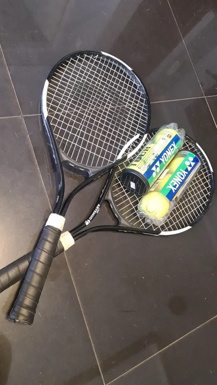 Set de Raquetas de Tenis Artengo con Pelotas Yonex - 4