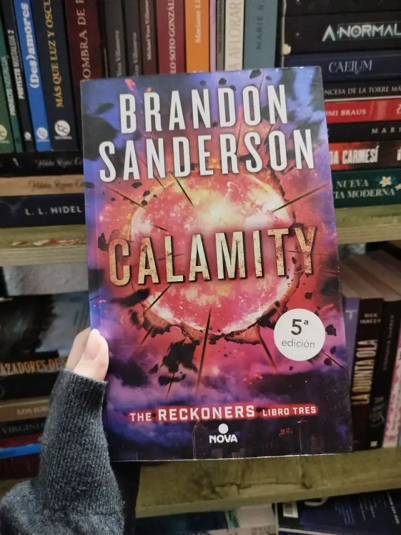 Libro 'Calamity' de Brandon Sanderson, 5ª edición - 1