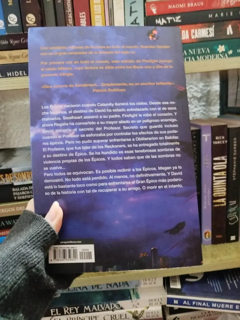 Libro 'Calamity' de Brandon Sanderson, 5ª edición - 3