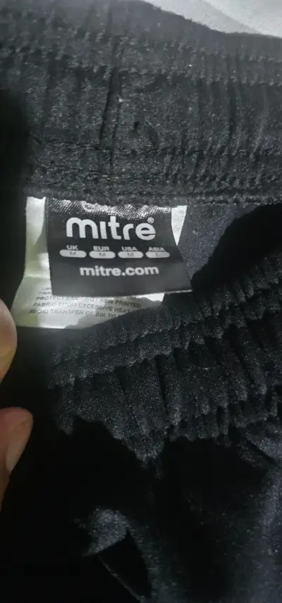 Shorts de fútbol acolchados Mitre negro Huachipato - miniatura 4