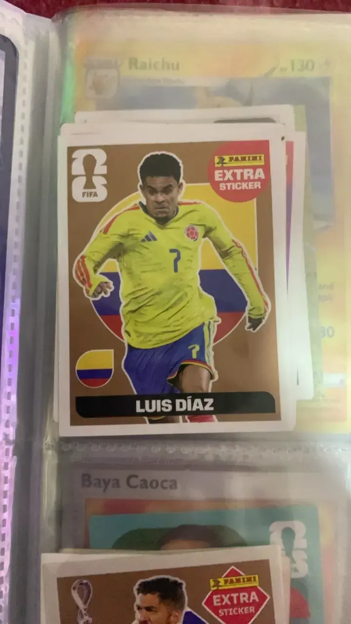 Lámina Panini Extra Sticker Luis Díaz FIFA 2026 - 1