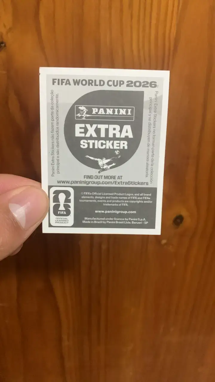 Lámina Panini Extra Sticker Luis Díaz FIFA 2026 - 3