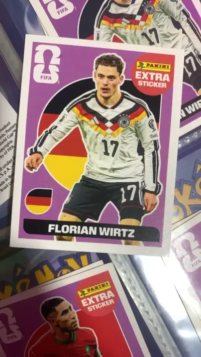 Lámina Panini Extra Sticker Florian Wirtz FIFA 2026 - miniatura 2
