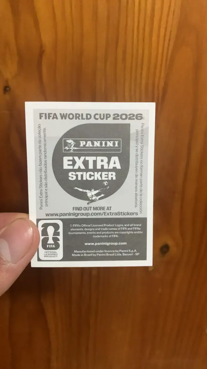 Lámina Panini Extra Sticker Florian Wirtz FIFA 2026 - 3