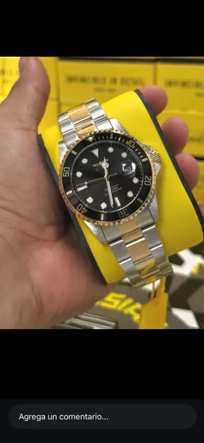 Reloj Invicta Pro Diver acero y oro - miniatura 1