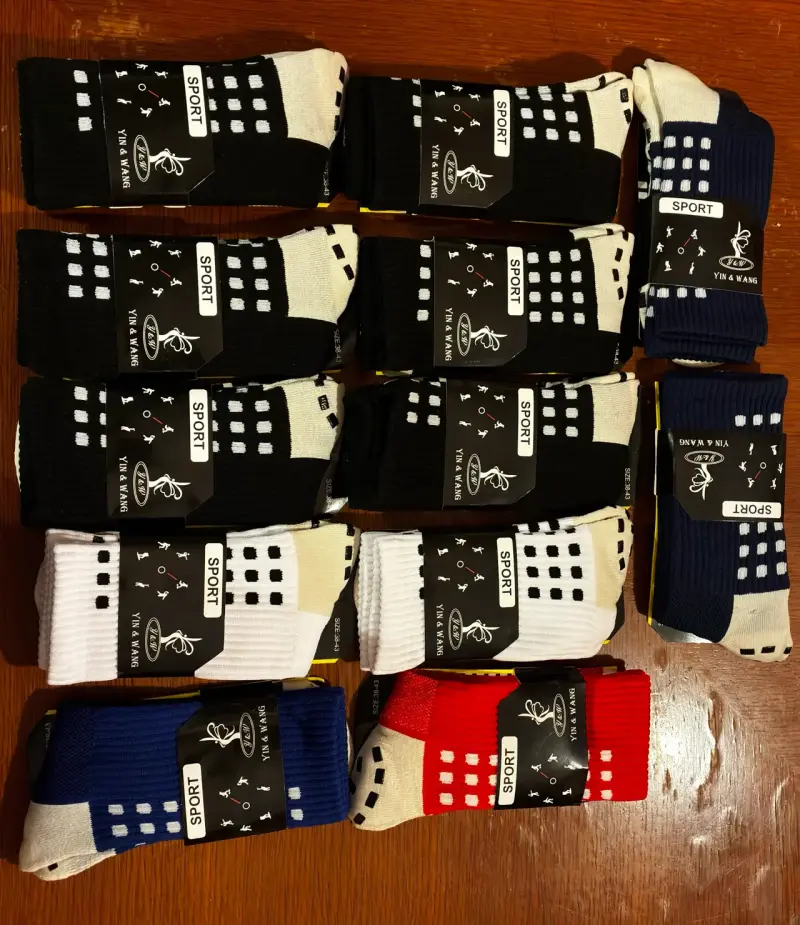Calcetines deportivos antideslizantes colores - 1