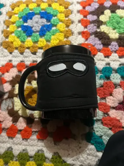 Taza Ninja con Cuchara y Posavasos Shuriken - miniatura 3