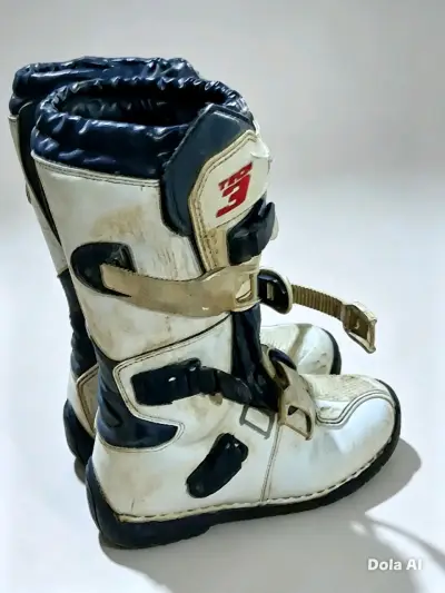 Conjunto de motocross Alpinestars azul y blanco - miniatura 5