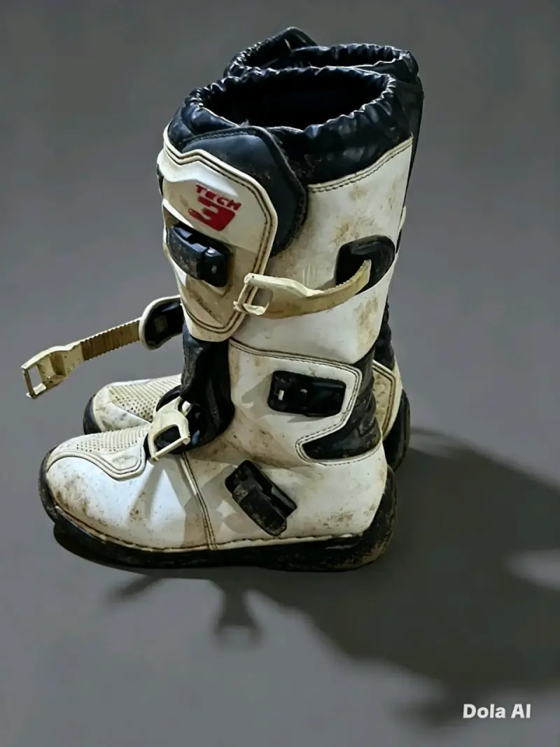 Conjunto de motocross Alpinestars azul y blanco - 6