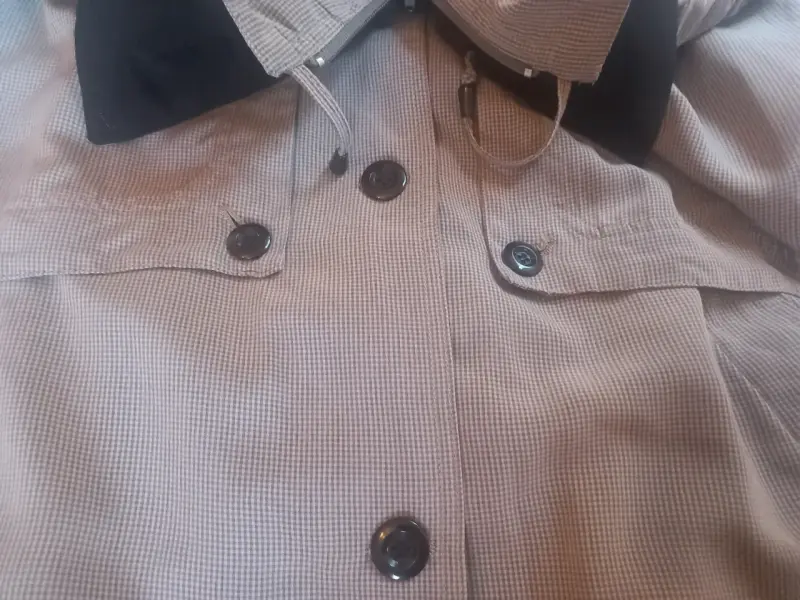 Chaqueta corta bUtex beige xxl - 4