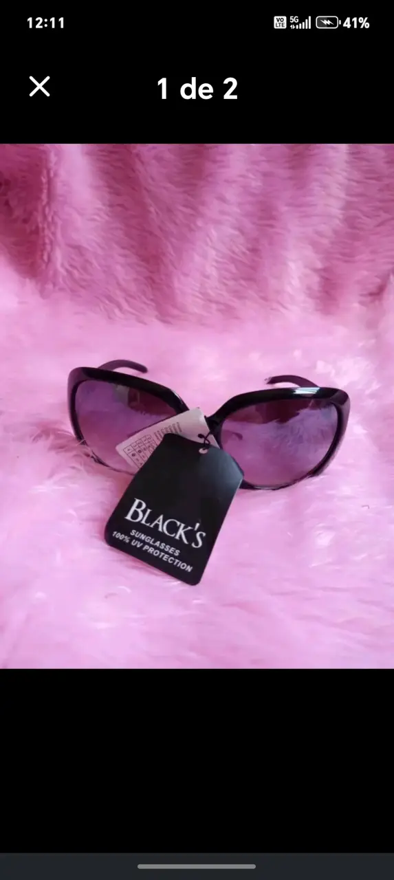 Gafas de sol grandes con estuche - 2