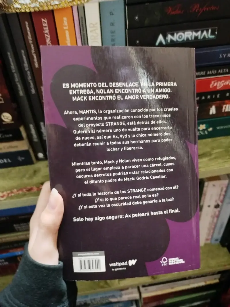 Libro 'Strange 2' de Alex Mírez - Wattpad - 2