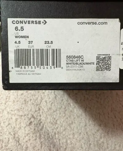Zapatillas Converse Chuck Taylor All Star Blancas - miniatura 2