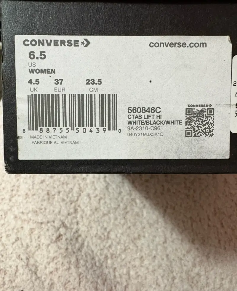Zapatillas Converse Chuck Taylor All Star Blancas - 2