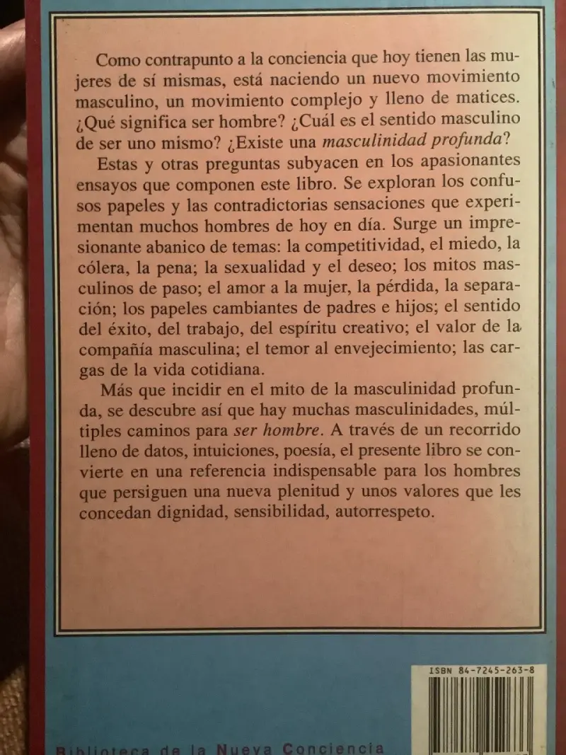 Libro 'Ser Hombre' varios autores - 2