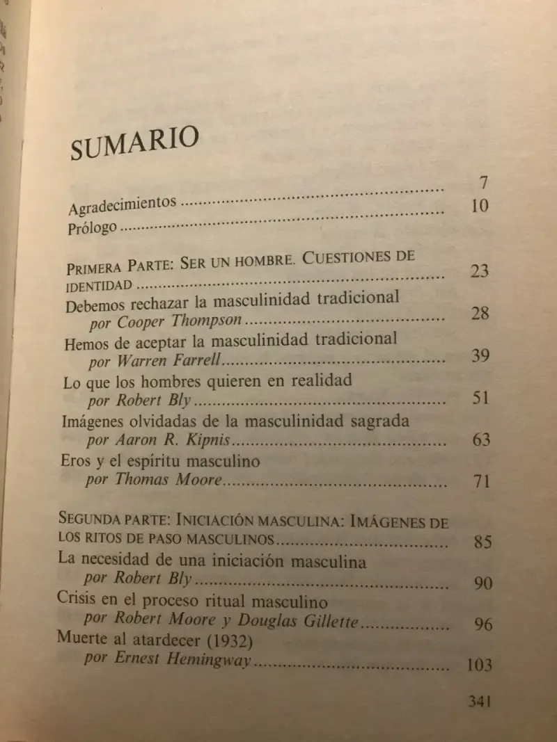 Libro 'Ser Hombre' varios autores - 3