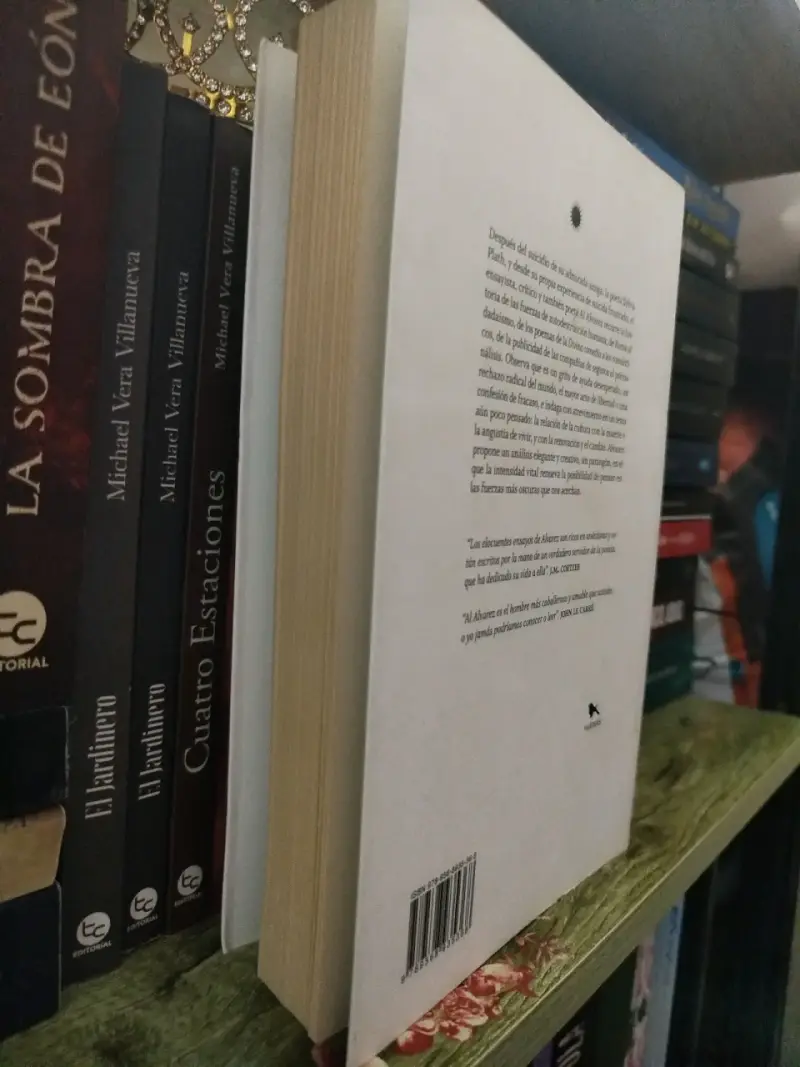 Libro 'El Dios Salvaje' de Al Alvarez - 3