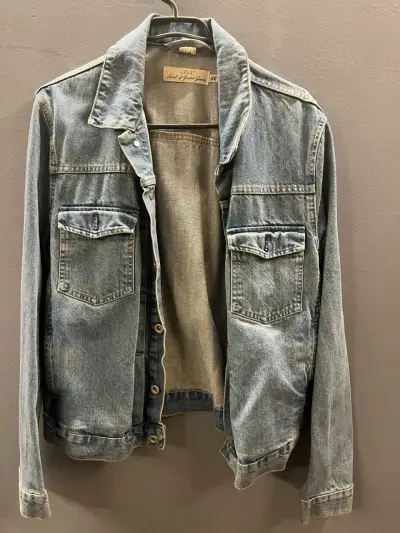 Chaqueta de mezclilla H&M . azul - miniatura 1