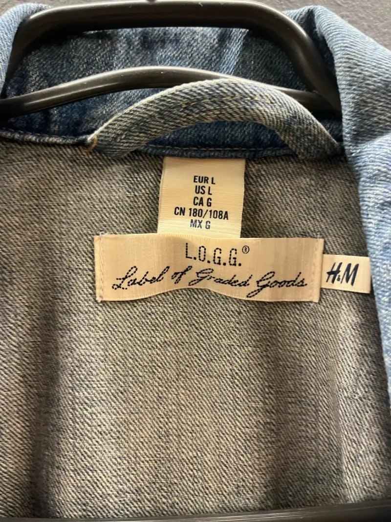 Chaqueta de mezclilla H&M . azul - 3