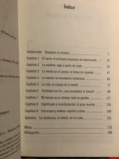 Libro 'La Mente en la Materia' de Fred Alan Wolf - miniatura 3