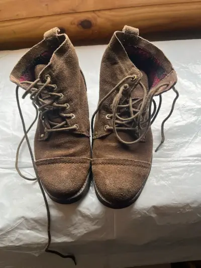 Botines de gamuza Hush puppy marrón talla 39 - miniatura 1