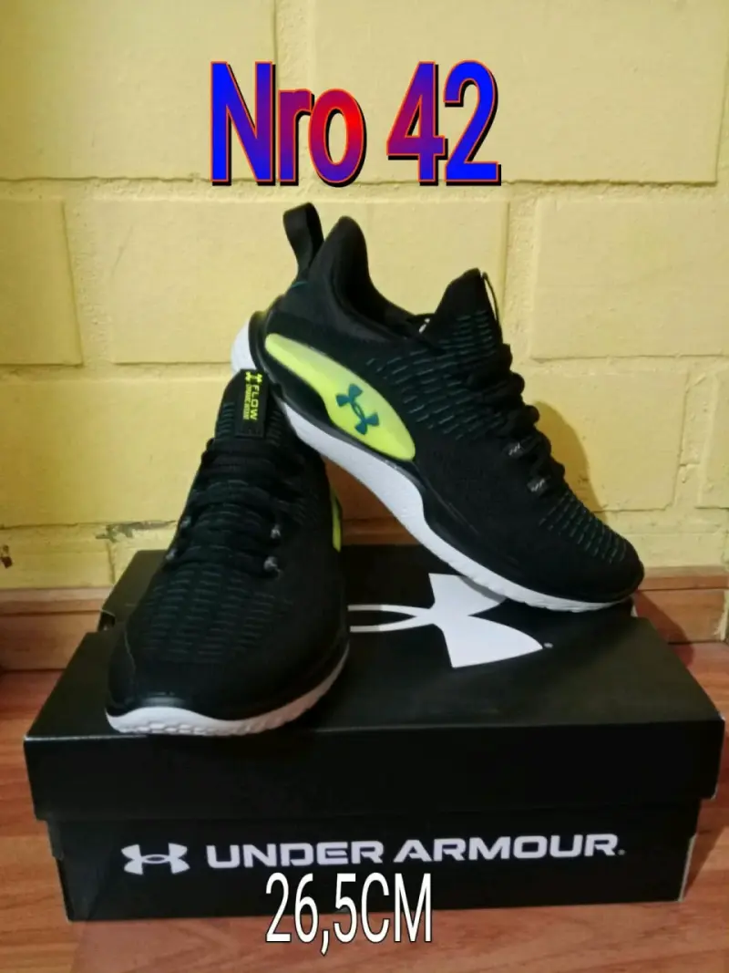Zapatillas deportivas Under Armour negras talla 42