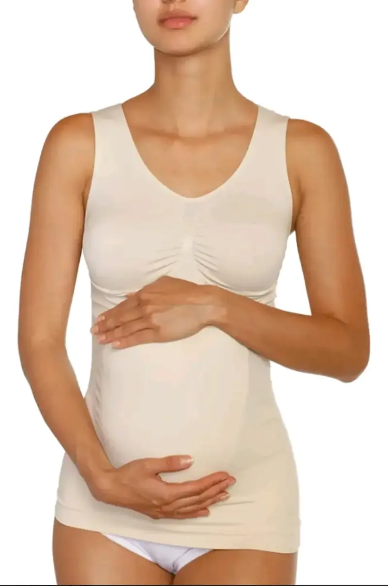 Camiseta Maternal Sin Mangas Baziani Talla S/M - 3