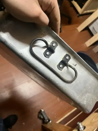 Bandeja de aluminio para hornear grande - miniatura 1