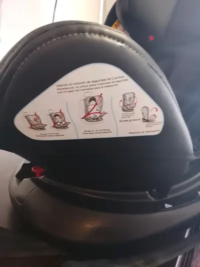 Silla de Auto Infanti Multiaje Isofix Negra - miniatura 5