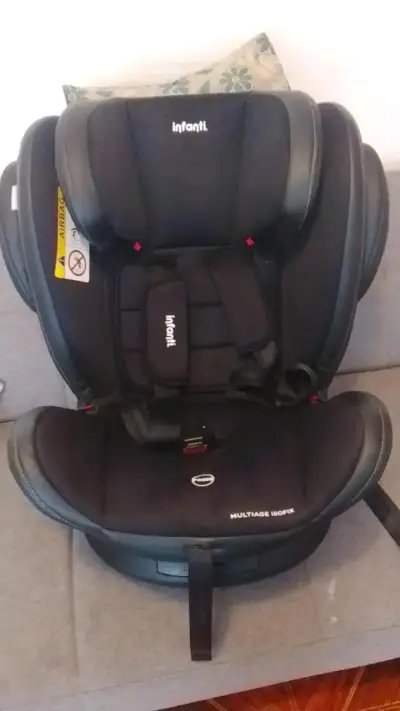 Silla de Auto Infanti Multiaje Isofix Negra - miniatura 6