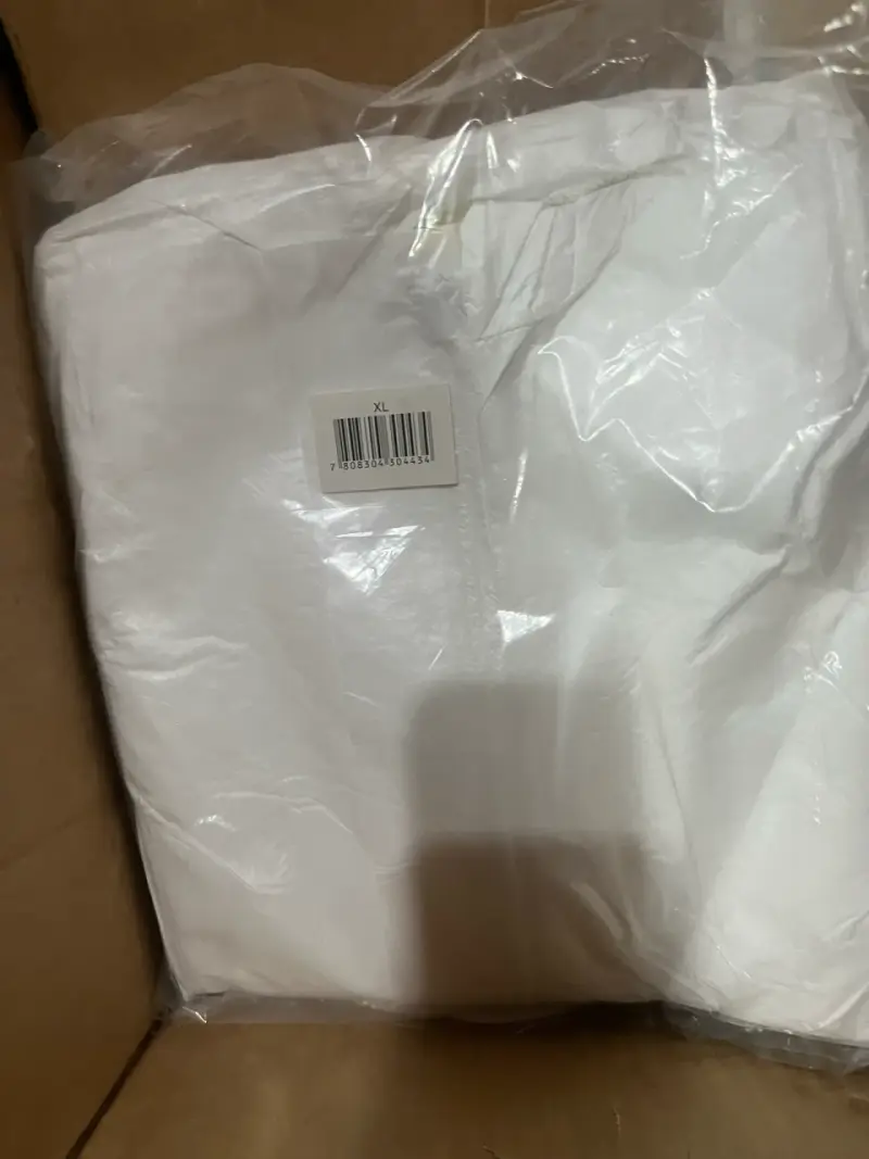 Traje protector desechable blanco XL - 2