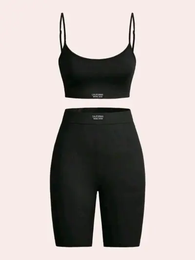 Conjunto deportivo negro California Original - miniatura 1