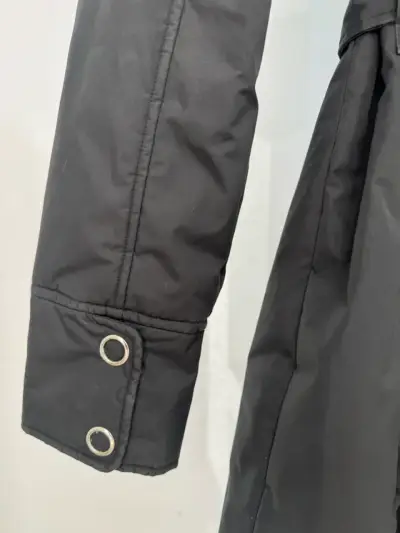 Parka negra con cuello de piel sintética Everlast - miniatura 5
