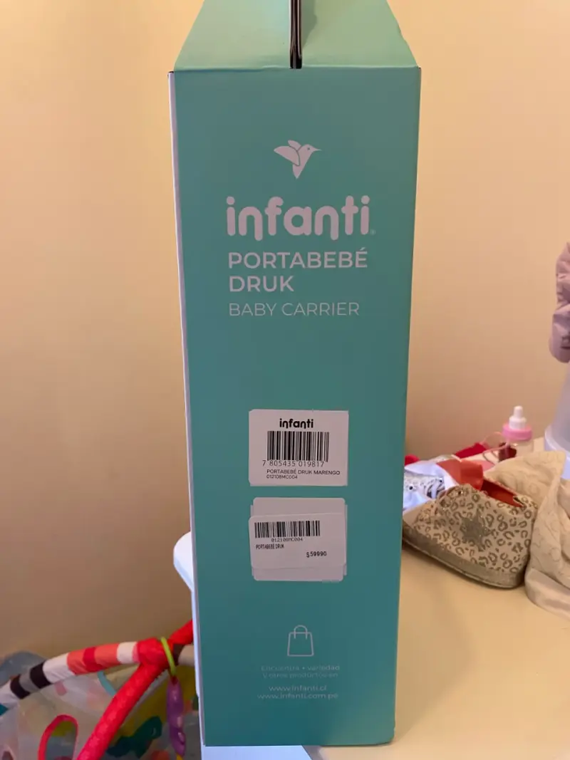 Portabebé Infanti Druk Marengo ajustable - 3