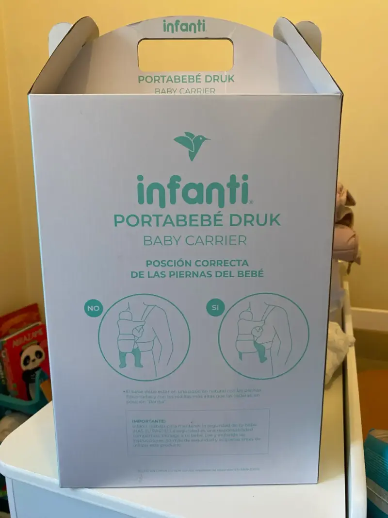Portabebé Infanti Druk Marengo ajustable - 4