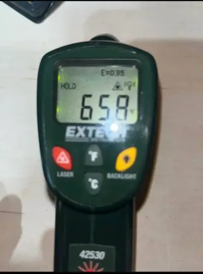 Termómetro Infrarrojo Extech 42530 Sin Contacto - miniatura 3