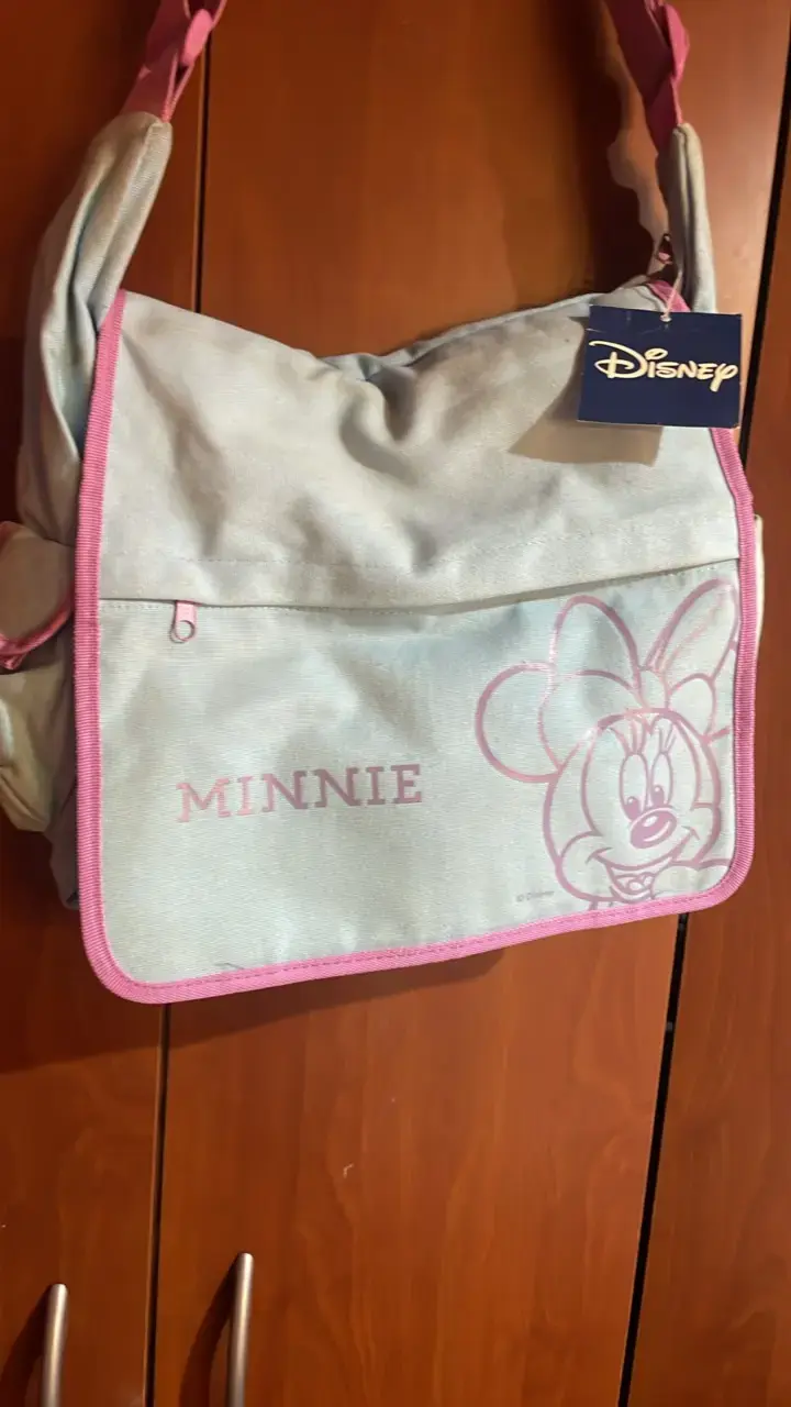 Bolso pañalero Disney Minnie Mouse rosa