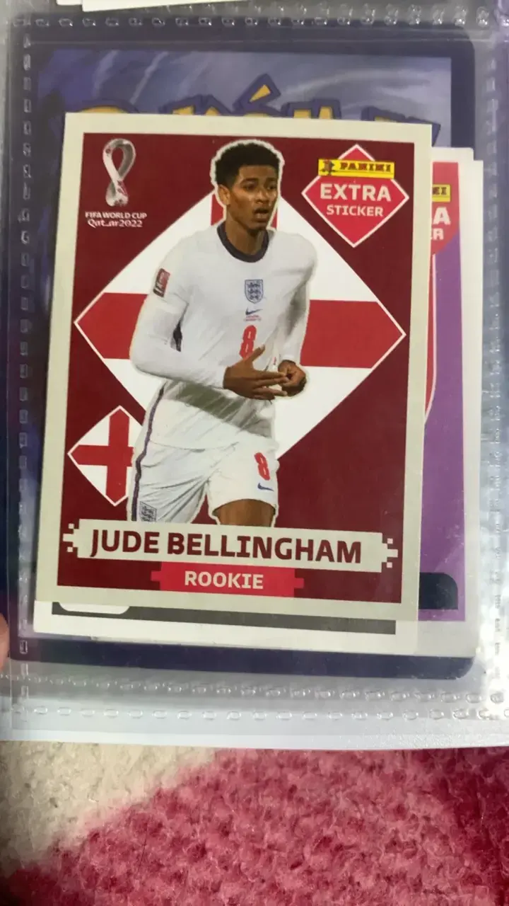 Lámina Panini Rookie Jude Bellingham Mundial 2022 - 1