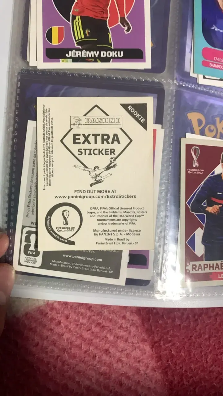 Lámina Panini Rookie Jude Bellingham Mundial 2022 - 4