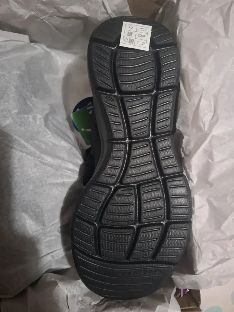 Zapatillas negras Skechers Air con Memory Foam - 2