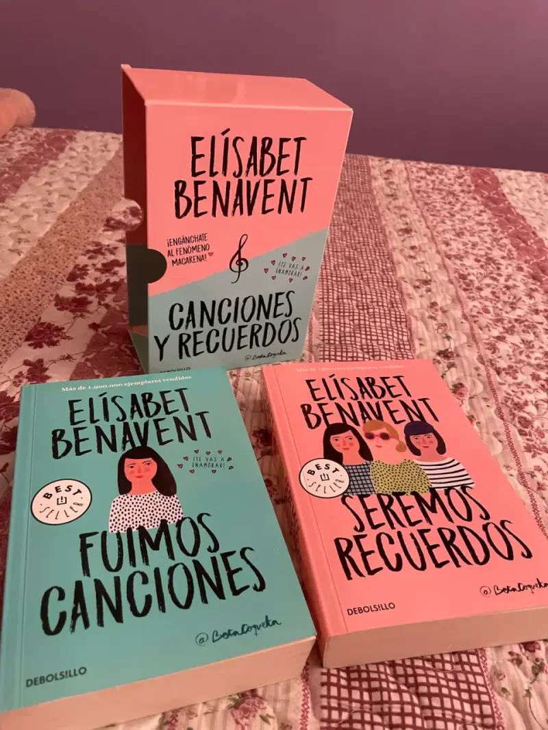 Set de libros Canciones y Recuerdos - Elísabet Ben