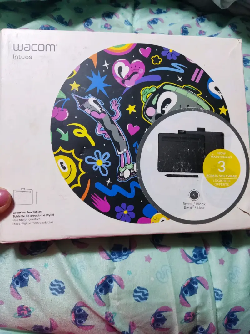 Tableta Gráfica Wacom Intuos S Negra - 1