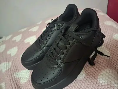 Zapatillas negras, casual, Bamers - miniatura 2
