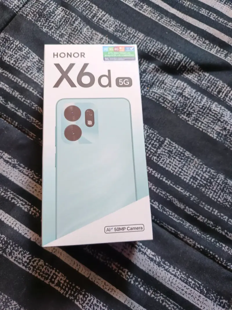 Smartphone Honor X6d 5G con Cámara 50MP