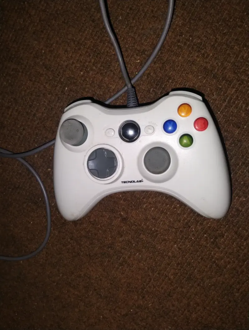 Control USB para PC Tecnolab blanco - 2