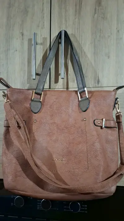 Bolso Amphora marrón con asas largas - miniatura 5