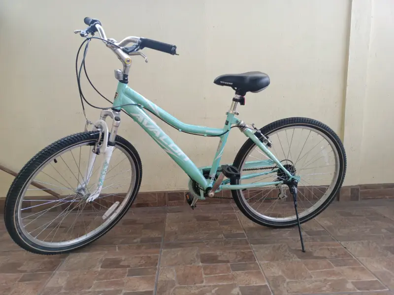 Bicicleta Avalon para adulto color celeste