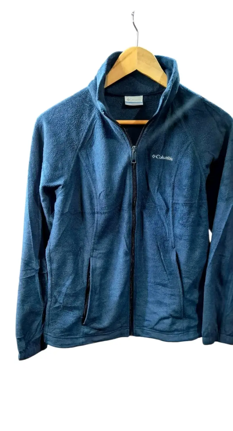 Chaqueta polar azul Columbia para mujer - 1