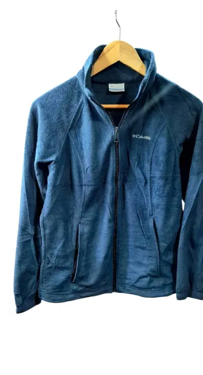 Chaqueta polar azul Columbia para mujer - miniatura 1