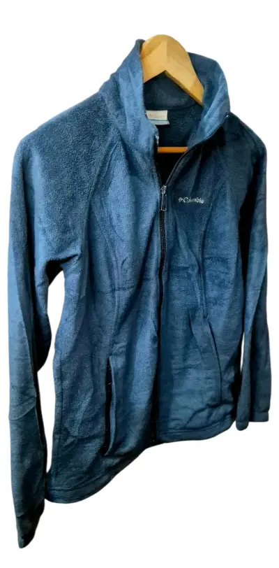 Chaqueta polar azul Columbia para mujer - miniatura 4
